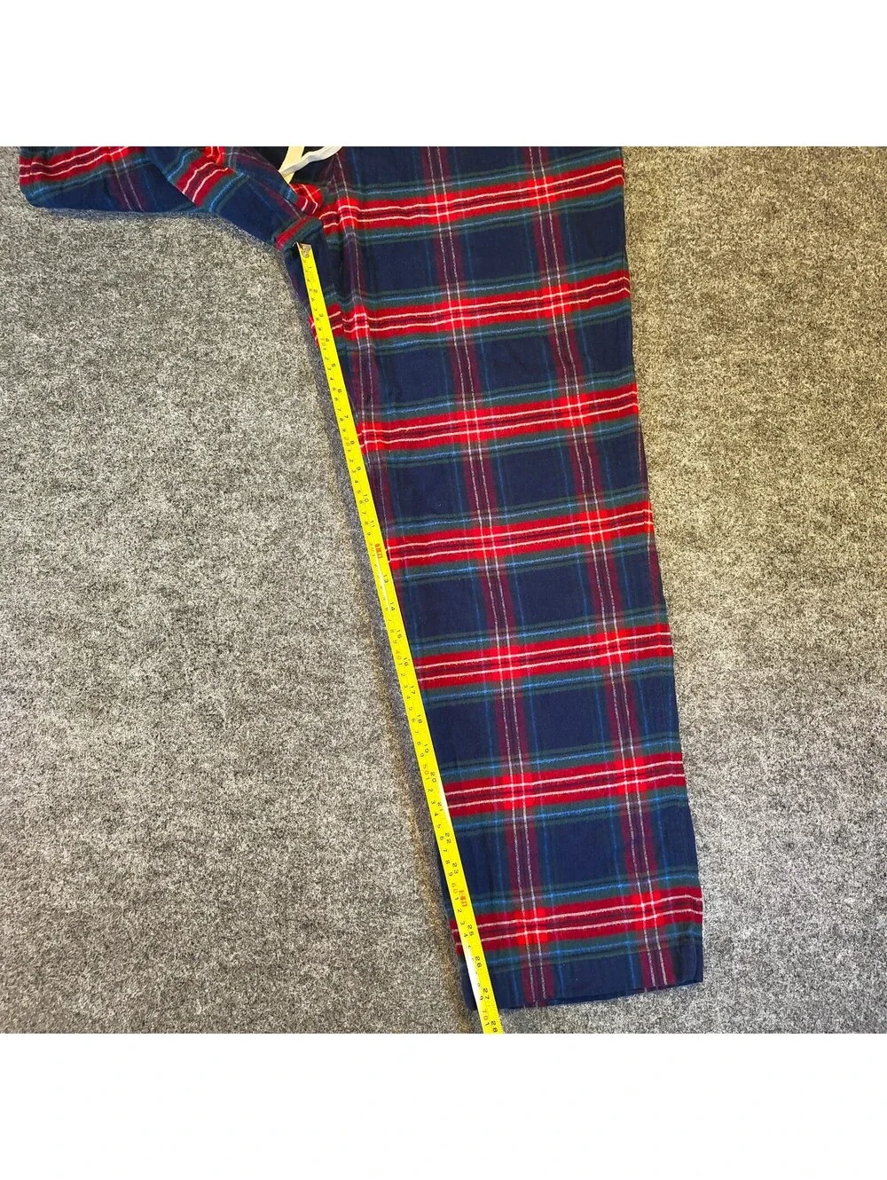 Vineyard Vines Flannel Pajama Pants Red Blue Green Plaid XL Lounge